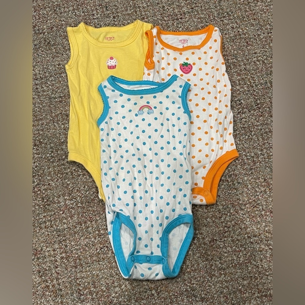 🌼4/$25🌼 Carters 6 Month Summer Onesie Bundle